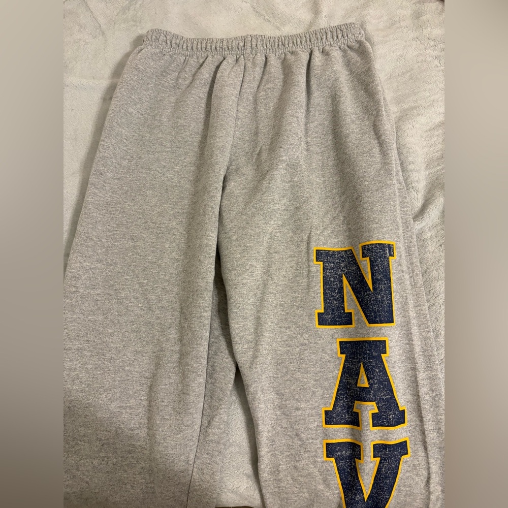 NAVY Gray Sweatpants